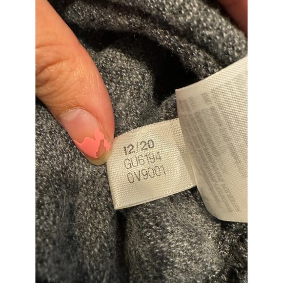 Adidas Womens Gray Cropped Hoodie Size Small - Picture 5 of 11